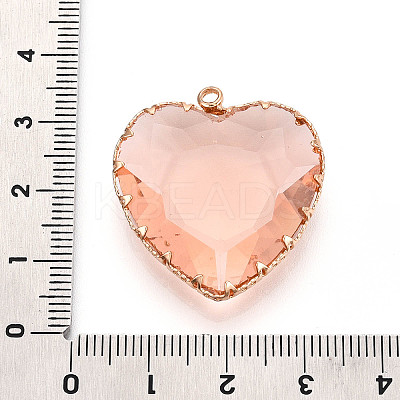 Transparent Glass Pendants KK-N283-01I-G-1