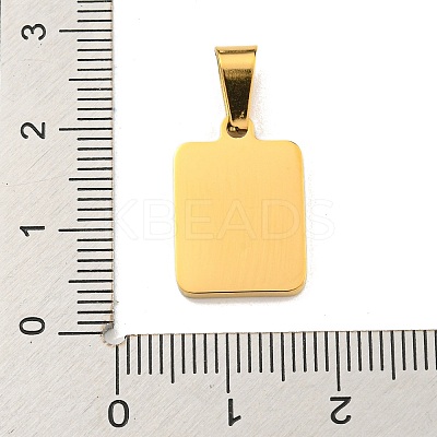 PVD Vacuum Plating 304 Stainless Steel Pave Natural White Shell Pendants STAS-S130-03G-J-1