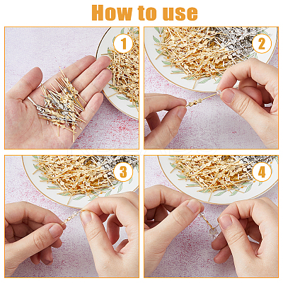 300Pcs 2 Colors Alloy Bowknot Buckles FIND-FH0009-85-1