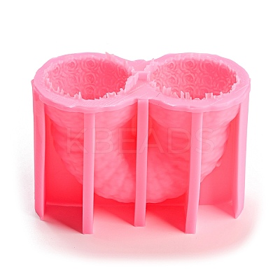 Valentine's Day 3D Embossed Rose Arch Candle Molds SIMO-H015-03-1