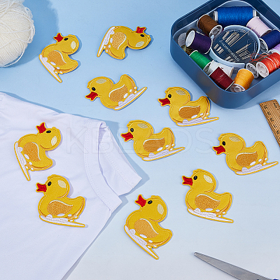 Computerized Embroidery Polyester Iron on/Sew on Patches PATC-WH0003-60A-1