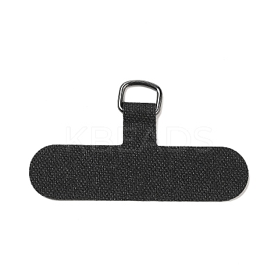 Cloth Mobile Phone Lanyard Patch AJEW-F061-01B-1