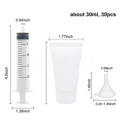 DIY Cosmetics Storage Containers Kits DIY-BC0011-48B-1