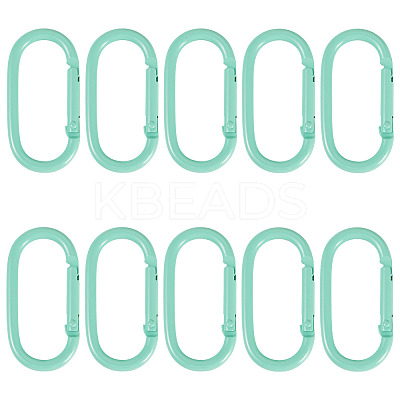 10Pcs Alloy Spring Gate Rings FIND-TA0009-25M-1