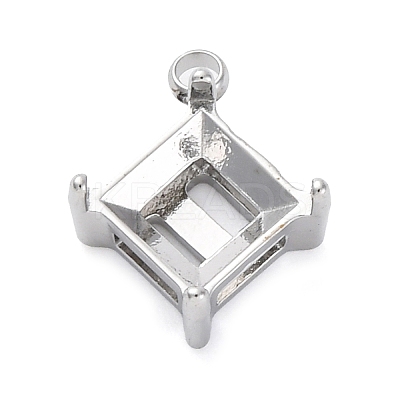 304 Stainless Steel Rhinestone Claw Settings STAS-U042-03B-P-1