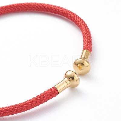 Braided Carbon Steel Wire Bracelet Making MAK-A017-B11-1