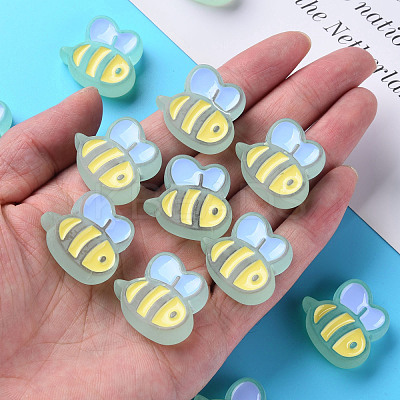 Transparent Acrylic Beads MACR-S374-06B-05-1