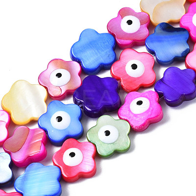 Natural Freshwater Shell Beads Strands SHEL-S278-015-1
