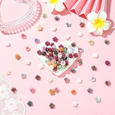 100Pcs Plastic Cabochons KY-CJ0002-18-1