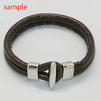 Tarnish Resistant Smooth 201 Stainless Steel T Bar Hook Clasps STAS-R065-70-1