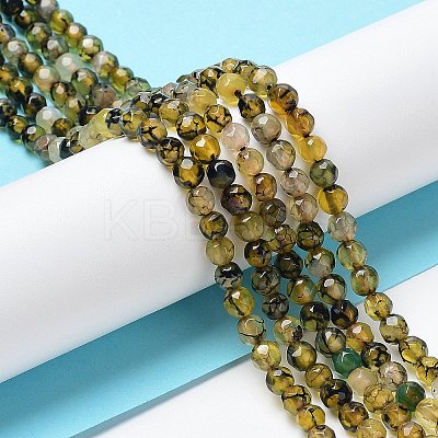 Natural Agate Beads Strands X-G-Q1000-02C-1
