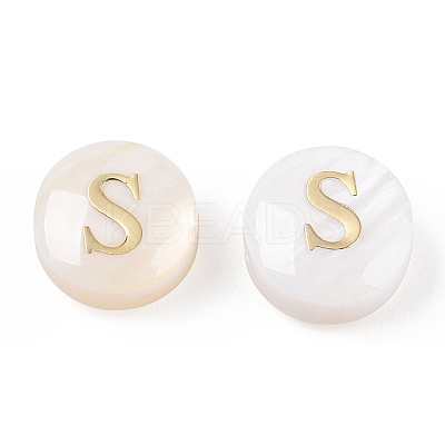 Natural Freshwater Shell Beads SHEL-N036-01S-1