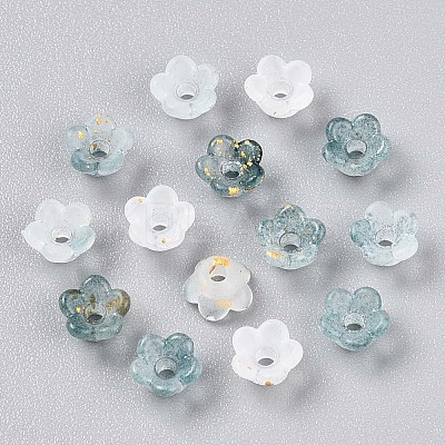 Frosted Transparent Acrylic Beads X-OACR-N137-72L-1