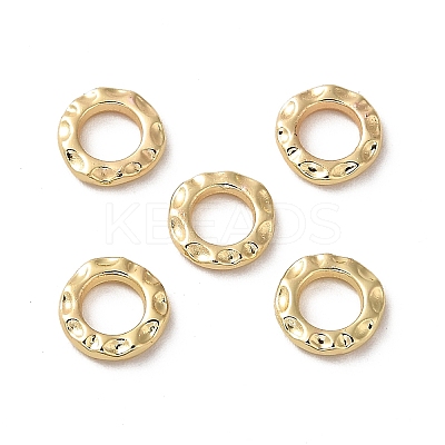 Rack Plating Zinc Alloy Linking Rings PALLOY-F305-06B-G-1