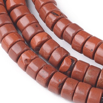 Natural Red Jasper Beads Strands LS-G-L528-09-1