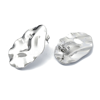 Tarnish Resistant 201 Stainless Steel Stud Earrings EJEW-K270-13P-1