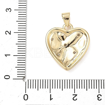 Brass Micro Pave Cubic Zirconia Pendants KK-D426-21D-G-1
