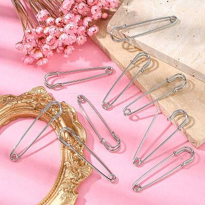Iron Kilt Pins Brooch clasps jewelry findings IFIN-R191-50mm-1