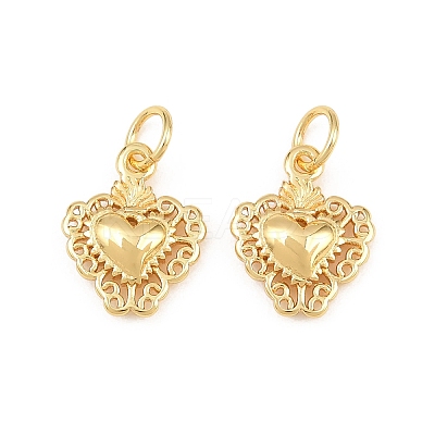 Brass Charms KK-H292-57A-G-1