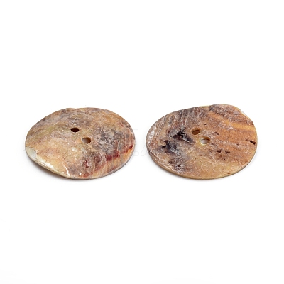 2-Hole Mother of Pearl Buttons SHEL-D078-02D-1