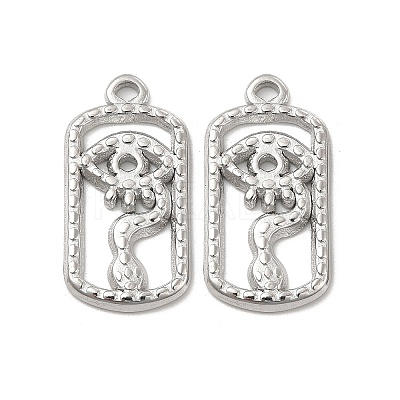 Non-Tarnish 304 Stainless Steel Pendants LS-STAS-B032-01P-1