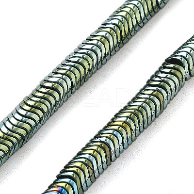 Electroplated Synthetic Non-magnetic Hematite Beads Strands G-B132-A01-01E-1