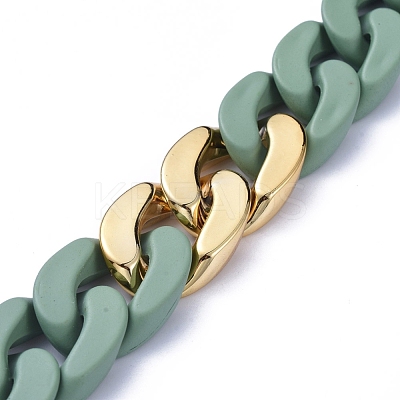 Handmade Curb Chains AJEW-JB00611-07-1