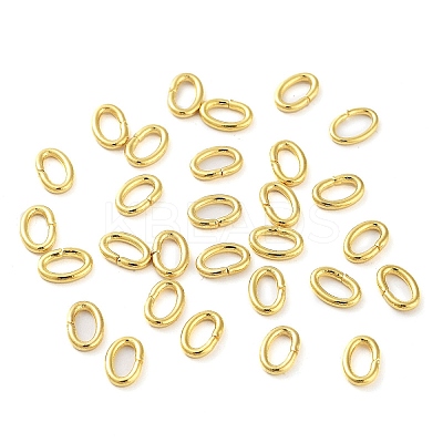 304 Stainless Steel Closed Jump Rings X-STAS-F221-46R-G-1