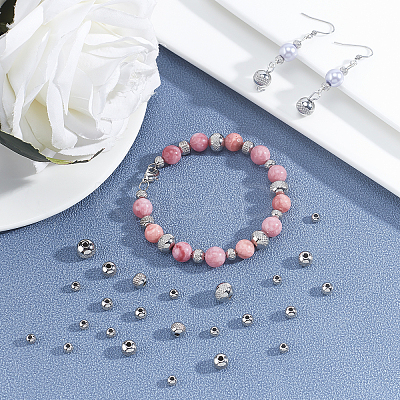 304 Stainless Steel Beads STAS-UN0018-63P-1