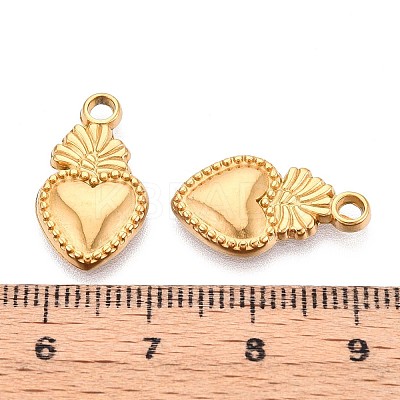 304 Stainless Steel Pendants STAS-T065-26B-G-1
