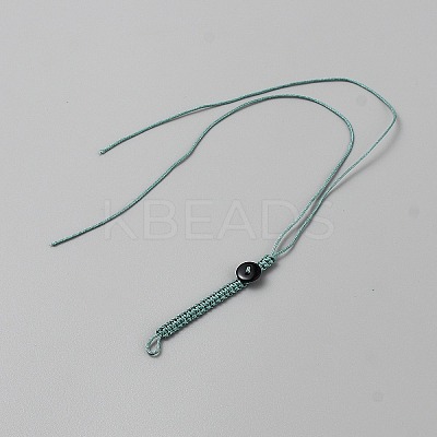 5Pcs Braided Polyester Nylon Mobile Phone Making Cord Loops FIND-TA0008-45B-1