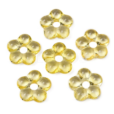 Transparent Glass Beads GLAA-F129-01M-1