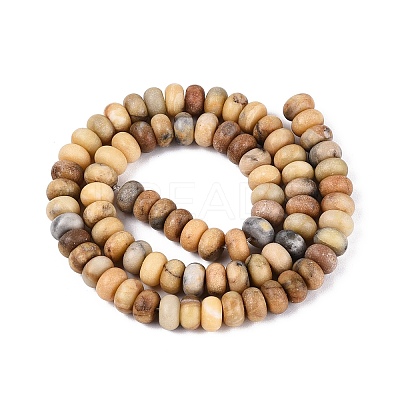 Natural Huanglong Jade Beads Strands G-N367-02A-08-1