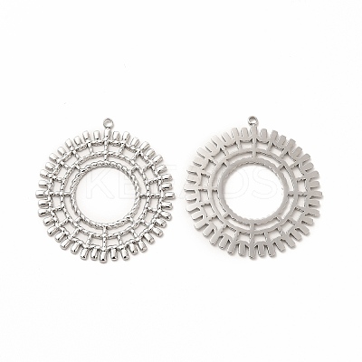 Non-Tarnish 304 Stainless Steel Pendants STAS-E185-10P-1