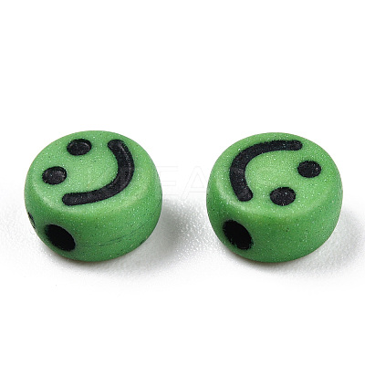 Opaque Craft Acrylic Beads X-MACR-S369-003B-02-1