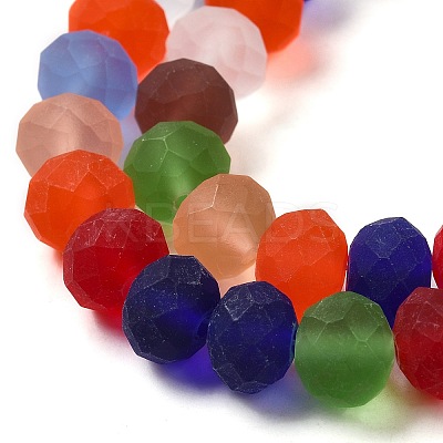 Transparent Glass Beads Strands EGLA-A034-M10mm-63-1