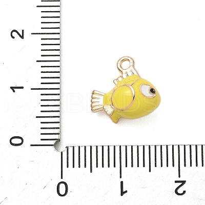 Alloy Enamel Charms LS-ENAM-F156-06G-01-1