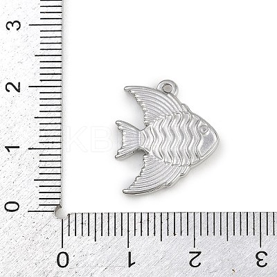 304 Stainless Steel Pendants STAS-K287-08B-P-1
