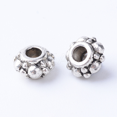 Tibetan Style Alloy Spacer Beads LS-TIBE-Q063-56AS-RS-1