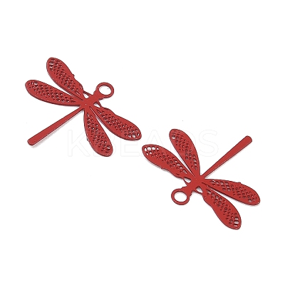 Spray Paint 430 Stainless Steel Charms STAS-C153-12K-1