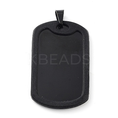 304 Stainless Steel Big Pendants STAS-R225-07B-EB-1
