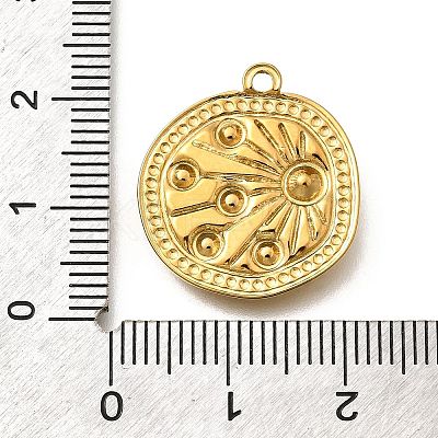 304 Stainless Steel Pendants STAS-E545-09G-1