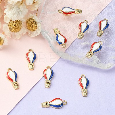 Alloy Enamel Pendants ENAM-YW0002-21A-1
