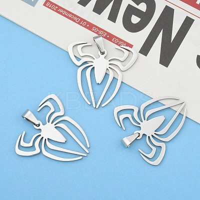 Tarnish Resistant Boy Jewelry 201 Stainless Steel Blank Pendants X-STAS-I032-221-1
