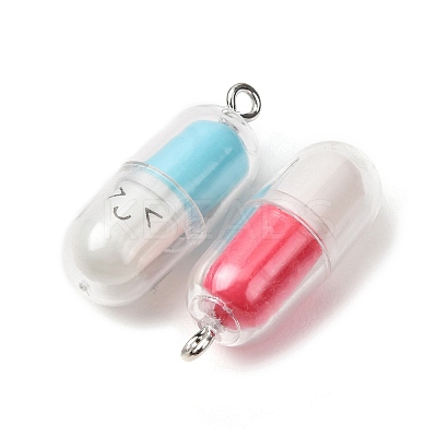 Translucent Resin Pendants RE-CBA9E22-01P-1
