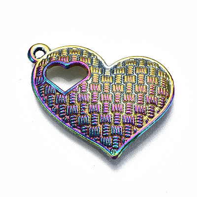 Rainbow Color Alloy Pendants PALLOY-S180-031-RS-1