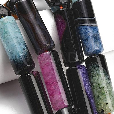 Natural Agate Beads Strands GG-L001-A01-01E-1