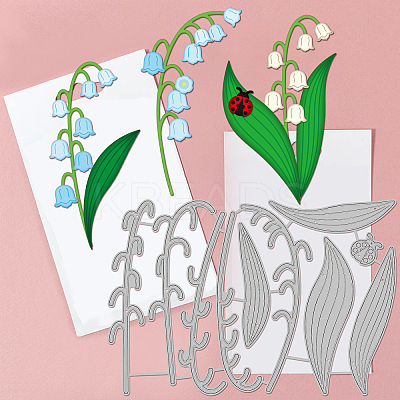 Envelope Theme Carbon Steel Cutting Dies Stencils DIY-WH0309-1293-1
