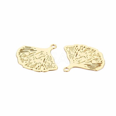 Rack Plating 201 Stainless Steel Pendants STAS-T057-46G-1