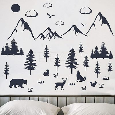 Plastic Drawing Painting Stencils Templates DIY-WH0172-691-1